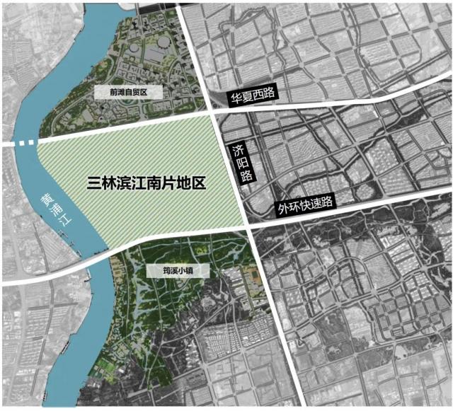 【规划】上海三林滨江南片地区控详规划及城市设计